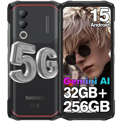 Image de Smartphone DOOGEE Blade 20 Turbo 5G Telephone Portable Incassable 32Go+256Go 10300mAh Android 15,Caméra AI 50MP, Écran 6.6" 90Hz Dual SIM