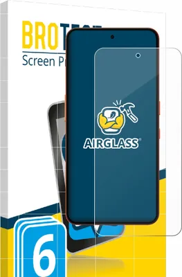Produktbild von 6x BROTECT Schutzglas für Nothing CMF Phone 2 Pro Schutzfolie Panzer Folie Glas Display Schutz klar
