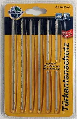 Produktbild von Türkantenschutz Auto - 8er-Set - 2 Längen klarsichtig