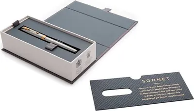 Immagine prodotto di Parker 1931505 penna stilografica Nero, Oro, Acciaio inossidabile 1 pz