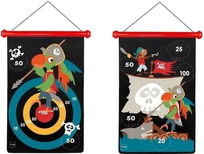 Immagine prodotto di Freccette magnetiche taglia L Pirati