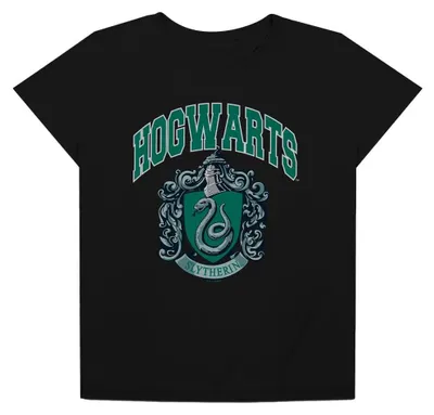 Obrázek produktu pro Tričko "Hogwarts" pro dámy, Harry Potter, velikost L, barva černá (TV37442)