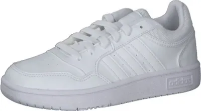 A white Adidas Hoops 3.0 K Sneaker low.