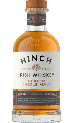 Produktbild von Hinch Distillery Ltd Hinch Peated Single Malt 43%vol NV Whisky ( 1 x 0.7 L )