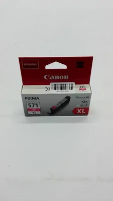 Produktbild von Canon CLI-571XL Tinte Magenta mit hoher Reichweite, Hohe (XL-) Ausbeute, Magenta, Tinte auf Pigmentbasis, 11 ml, 1 Stück(e), 645 Seiten