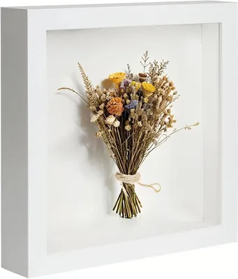 Image de Cadre photo 3D, profondeur 3 cm, 20 x 20 cm, pour photos et souvenirs