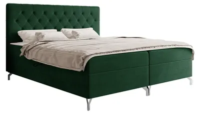 Produktbild von MIRJAN24 Boxspringbett mit zwei Bettkästen Guliette, Schlafzimmer, Dopellbett mit Topper (Farbe: Fresh 13, Größe: 180x200 cm)