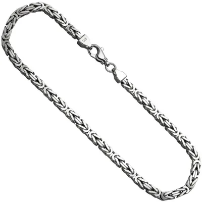 Produktbild von 7,2mm Königskette Kette Collier Halsschmuck 925 Silber 60cm Uni