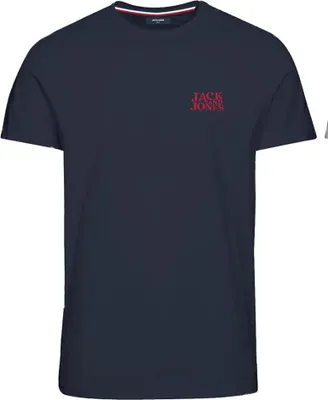 Obrázek produktu pro Jack & Jones Boxed tričko s krátkým rukávem Blue S Pánské Blue S