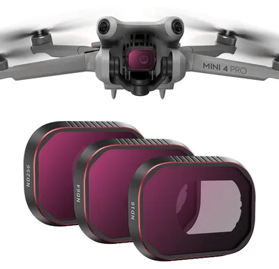 Immagine prodotto di Per DJI Mini 4 Pro Drone Camera Lens Filtro Set ND16 / 64 / 256 Accessori