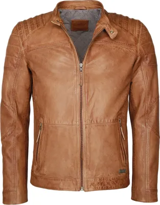 Produktbild von Mustang Lederjacke Wellington Herren chestnut S