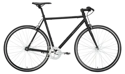 Immagine prodotto di La bicicletta Excelsior Singlespeed Dandy (#1) è caratterizzata da. Dandy 28 52 diam. 1 pezzo nero opaco