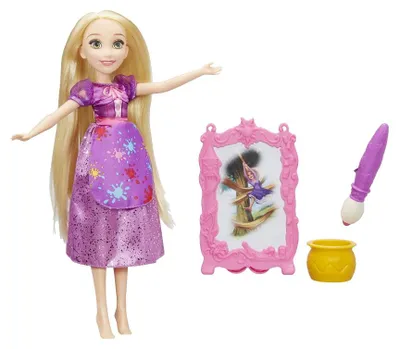 Image de Hasbro Disney Princess Crois en toi Poupée Raiponce Toile magique