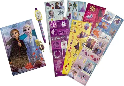 Productafbeelding van Frozen 2 - Dagboek met stickers