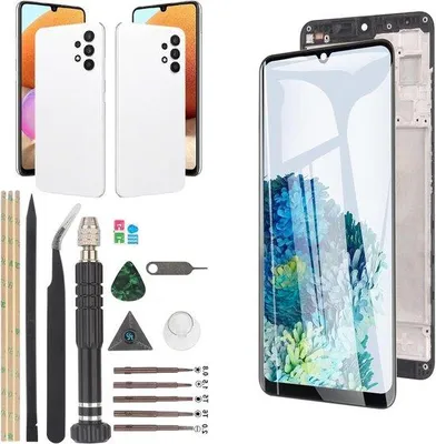 Image de Écran tactile LCD avec numériseur, noir, avec cadre