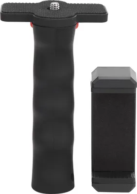 Produktbild von Kamera Kunststoff Handheld Grip Stabilisator Griff Mount Ständer mit Mobiltelefonklemme