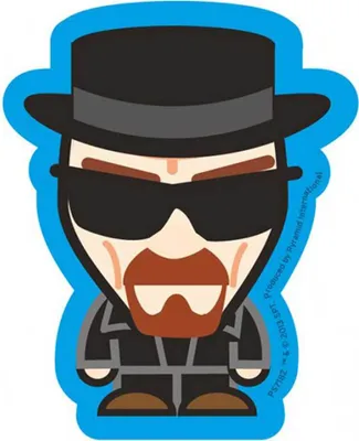 Produktbild von Breaking Bad - Sticker - Heisenberg Suit