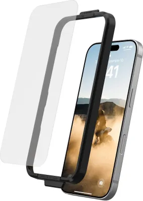 Produktbild von Urban Armor Gear 14435711NA, Apple, iPhone 16 Pro, Fallbeständig, Schlagfest, Kratzresistent, Transparent, 1 Stück(e)