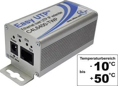 Zdjęcie produktu dla Renkforce Netzwerkverlängerung 2-Draht Reichweite (max.): 500 m 100 MBit/s (RF-2555340)