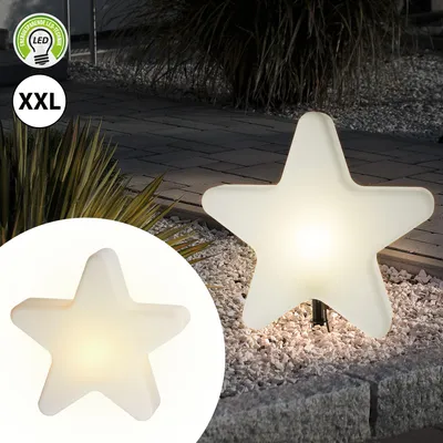 Produktbild von Sternlampe XXL Outdoor mit Steckfuß 75cm Stern Leuchte Lampe Erdspieß Indoor Outdoor Gartenleuchte