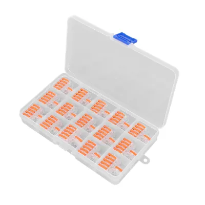Produktbild von Drahtverbinder, Drahtverbindersortiment, Schnellverbindungsklemme, kompakte Drahtverbinder, Drahtsplitterklemmen, Schnellklemmenteiler