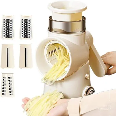Image de Râpe à fromage manuelle avec ventouse pour la cuisine et les légumes