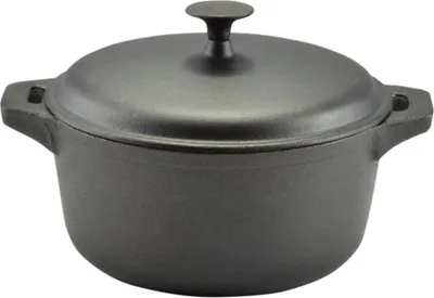 Obrázek produktu pro Litinový hrnec + poklice, 32 cm 8L, Perfect Home 15532