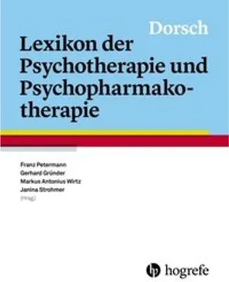 Obrázok produktu pre Dorsch - Lexikon der Psychotherapie und Psychopharmakotherapie