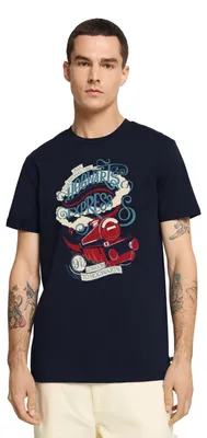 Produktbild von Spreadshirt Harry Potter Hogwarts Express Männer Premium T-Shirt, S, Navy