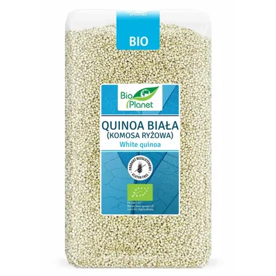 Zdjęcie produktu dla Quinoa biała bezglutenowa1kg BIOPLANET