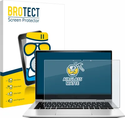 Produktbild von BROTECT Entspiegelungs Schutzglas für HP EliteBook x360 830 G8 Schutzfolie Panzer Folie Glas Display Schutz matt