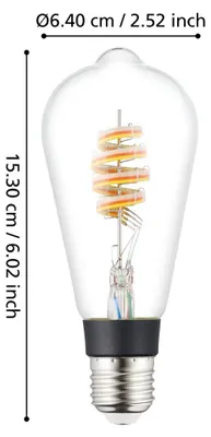 Obrázek produktu pro EGLO 110272, E27, 400 lm