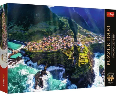 Zdjęcie produktu dla Trefl Premium Plus Puzzle Wyspa Madera, Portugalia, 1000 elementów