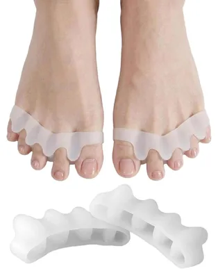 Produktbild von Zehenspreizer 4 Stück Zehentrenner Silikon Hallux Valgus Zehentrenner