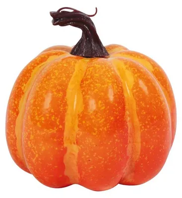 Productafbeelding van Halloween decoratieset, pompoenen, oranje, herfstdecoratie, feestartikelen, kleur: oranje