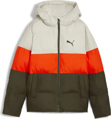 Produktbild von Puma Poly Puffer Jacke Grau 4-5 Years Junge Grau 4-5 Years