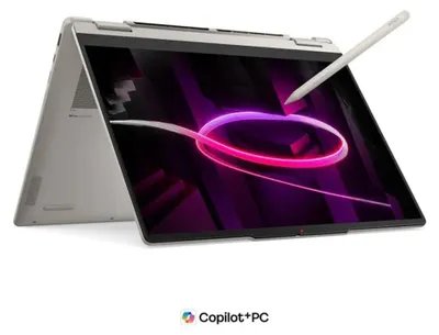 Zdjęcie produktu dla Laptop Lenovo Idg Yoga 7 16agp11 16″ z procesorem Ryzen AI 7 445, 16 GB pamięci RAM i dyskiem SSD 512 GB  Jeden rozmiar / wtyczka UE 220 V  Jeden rozmiar