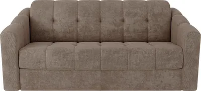 Produktbild von Schlafsofa mit Matratze 3-Sitzer - Strukturstoff - Taupe - Liegefläche 140 cm - Matratze 14 cm - DARIELO