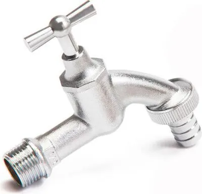 Produktbild von Wasserhahn mit Schlauchverschraubung G3/4" Messing