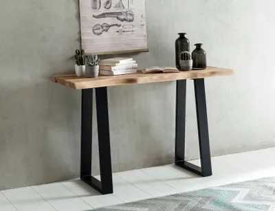 Produktbild von Konsolentisch Schreibtisch ULANA 120x45x75 cm Holz Akazie Landhausstil