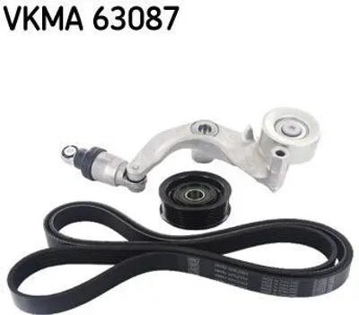 Produktbild von SKF VKMA 63087 Keilrippenriemensatz für HONDA CIVIC VIII Hatchback (FN, FK)