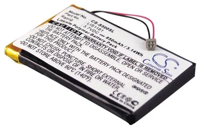 Produktbild von TECHTEK Akku Kompatibel mit [Sony] Clie PEG-S300, Clie PEG-S320, Clie PEG-S360, Clie PEG-S500, Clie PEG-S500C Ersetzt LIS1161