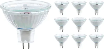 Produktbild von 10x LED Lampe GU5.3 MR16 warmweiß 4W Leuchtmittel Strahler Spot 12V 300lm SEBSON
