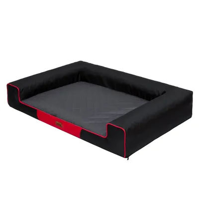 Immagine prodotto di Letto rettangolare per cani, divano con rivestimento removibile e impermeabile - L 80 x 55 cm