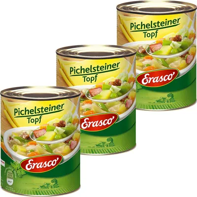 Obrázek produktu pro Erasco Pichelsteiner hrnec s hovězím masem a zeleninou 800g 3-pack