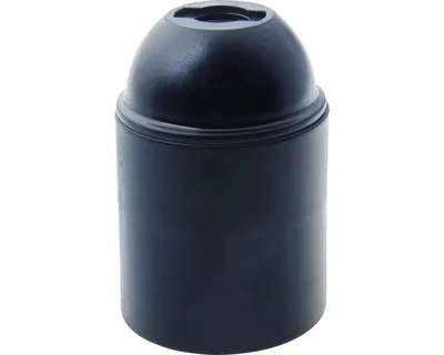 Obrázek produktu pro Objímka plastová E27, černá