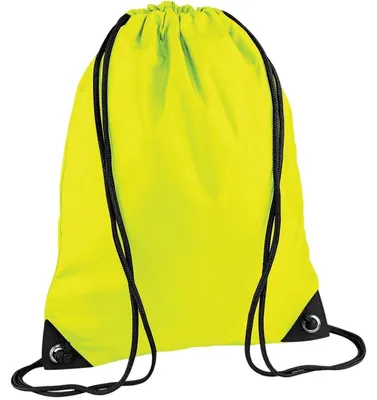 Image de Sac de sport imperméable Bagbase Premium (11 litres) FK174 (taille unique) (jaune fluo)