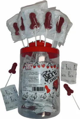 Image de Afficher 50 unités de pito-lollipop à la fraise et à la cerise