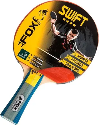 Produktbild von Fox Tt Swift 4 Star Tischtennis-schläger Golden Golden One Size