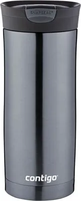 Zdjęcie produktu dla Kubek termiczny na kawę ContiGo!! Huron 470ml - Gunmetal